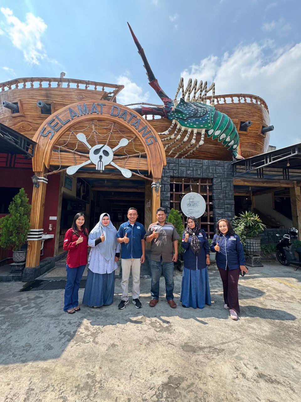 KUNJUNGAN KE CALON VENDOR ASMIPA RESTO BAJAK LAUT