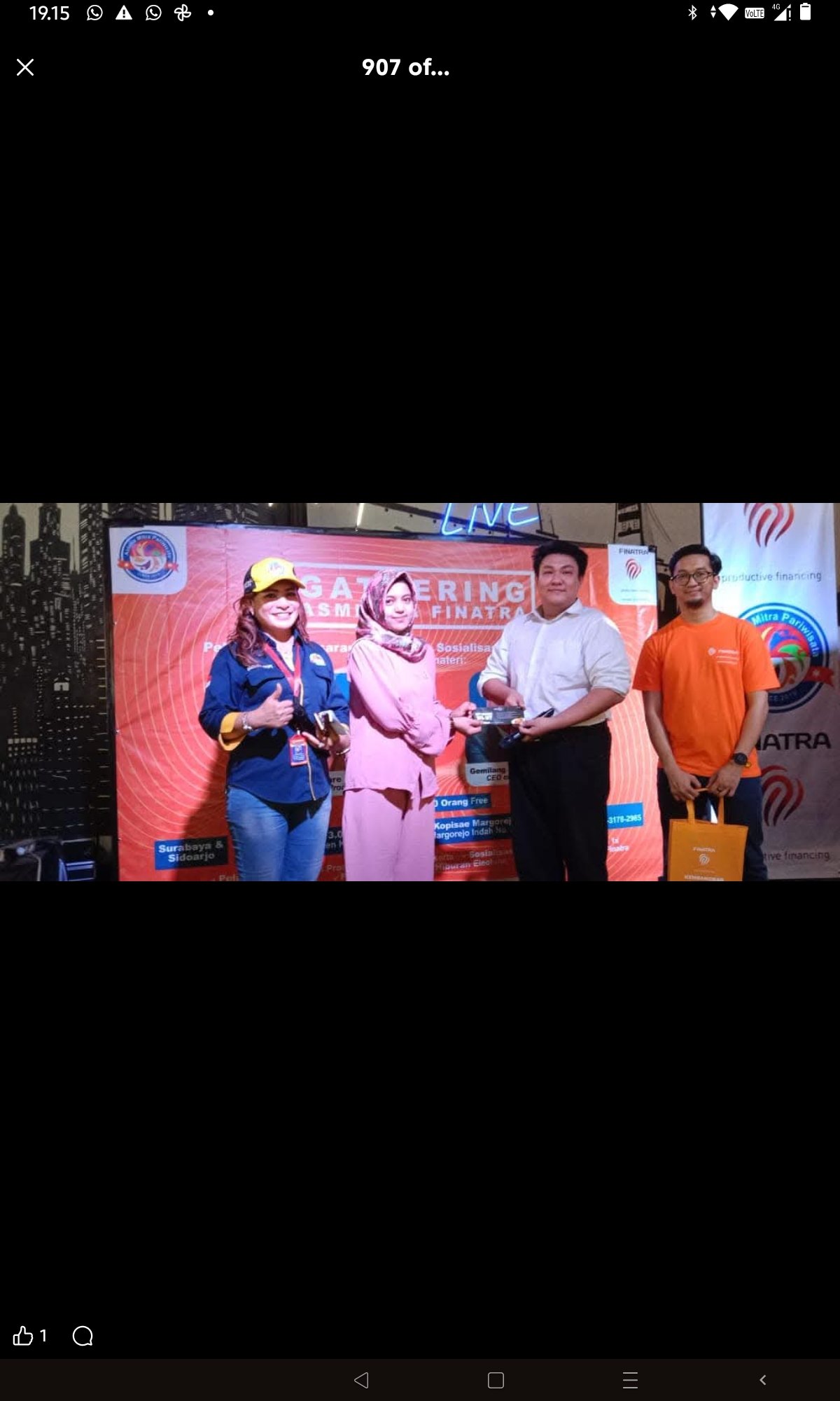 Event bersama finatra pembinaan umkm