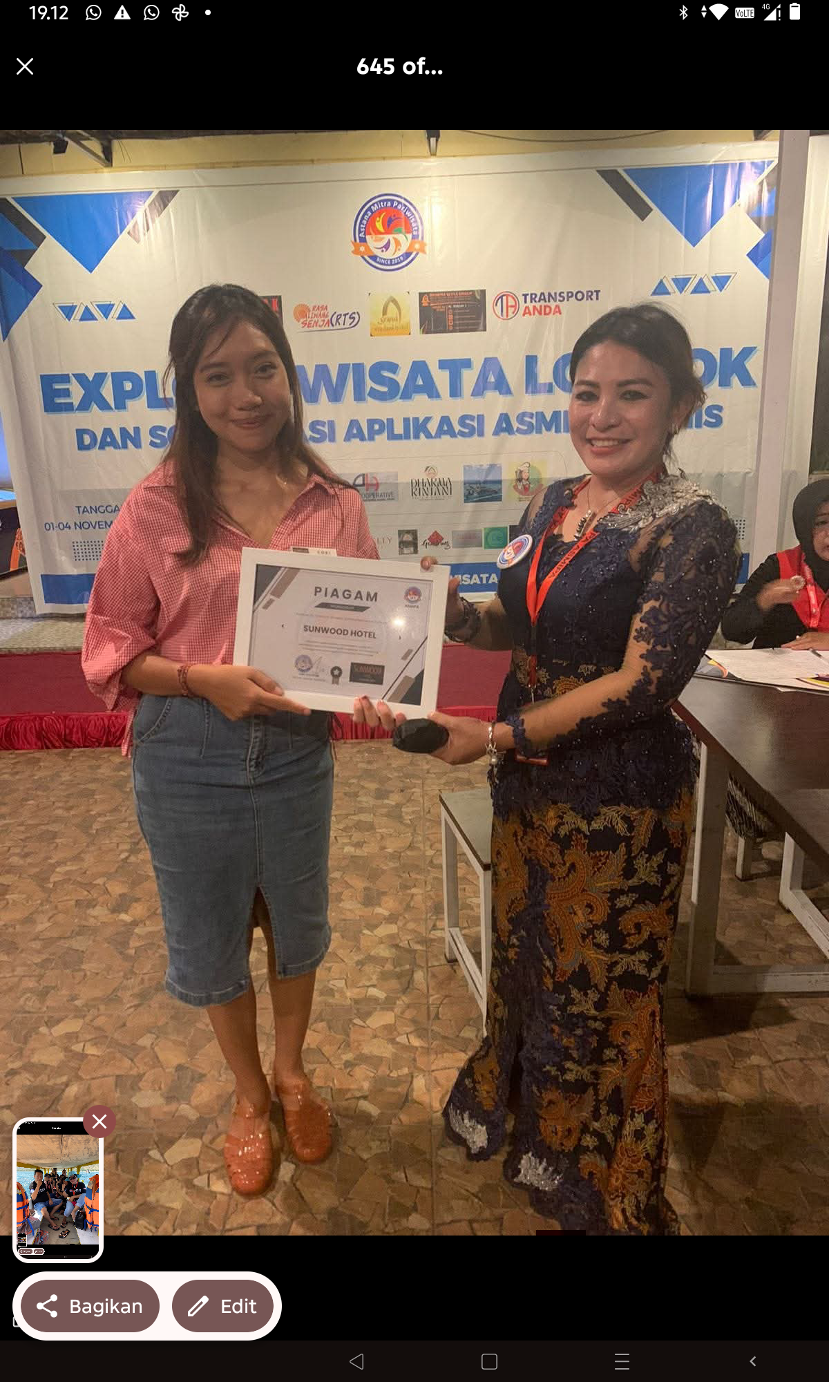 Even DPP dan DPD NTB