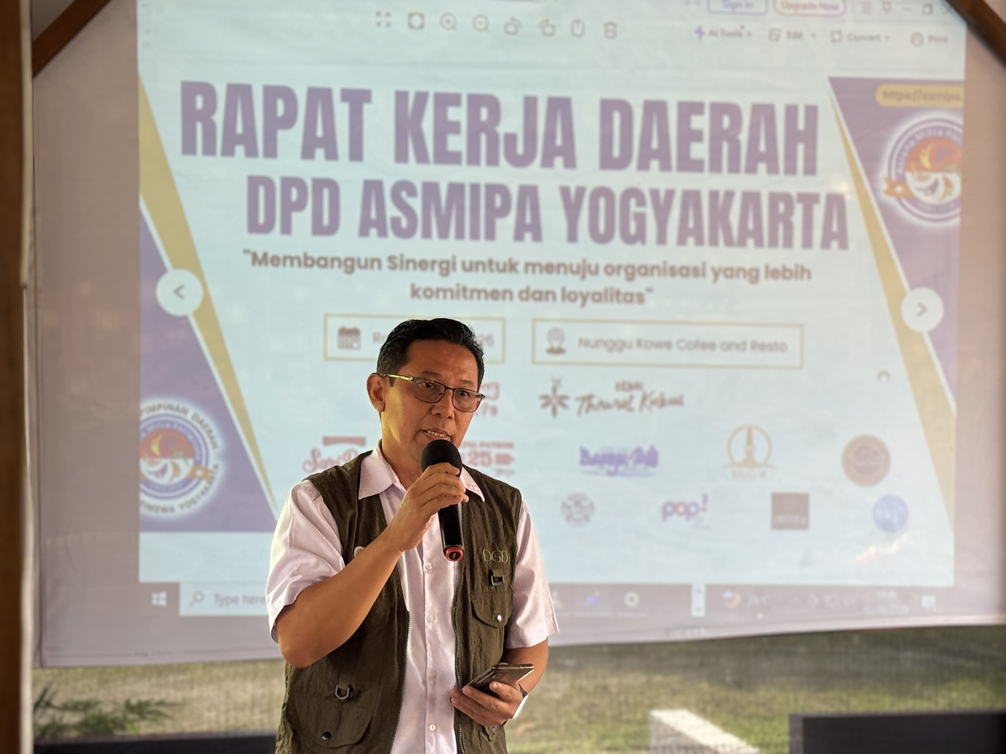 RAKERDA DPD ASMIPA YOGYAKARTA