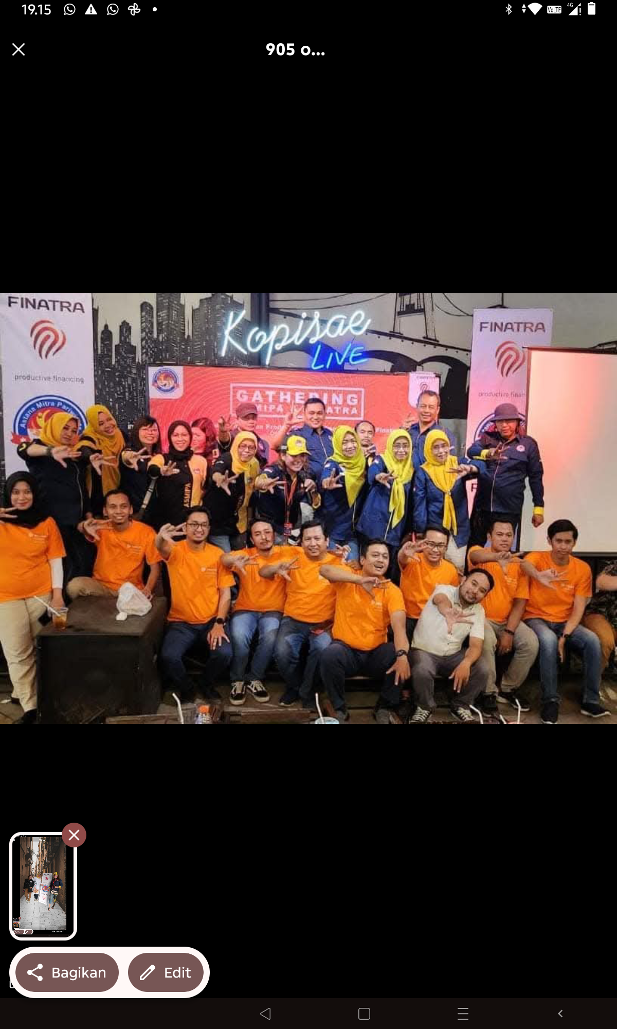 Event bersama finatra pembinaan umkm