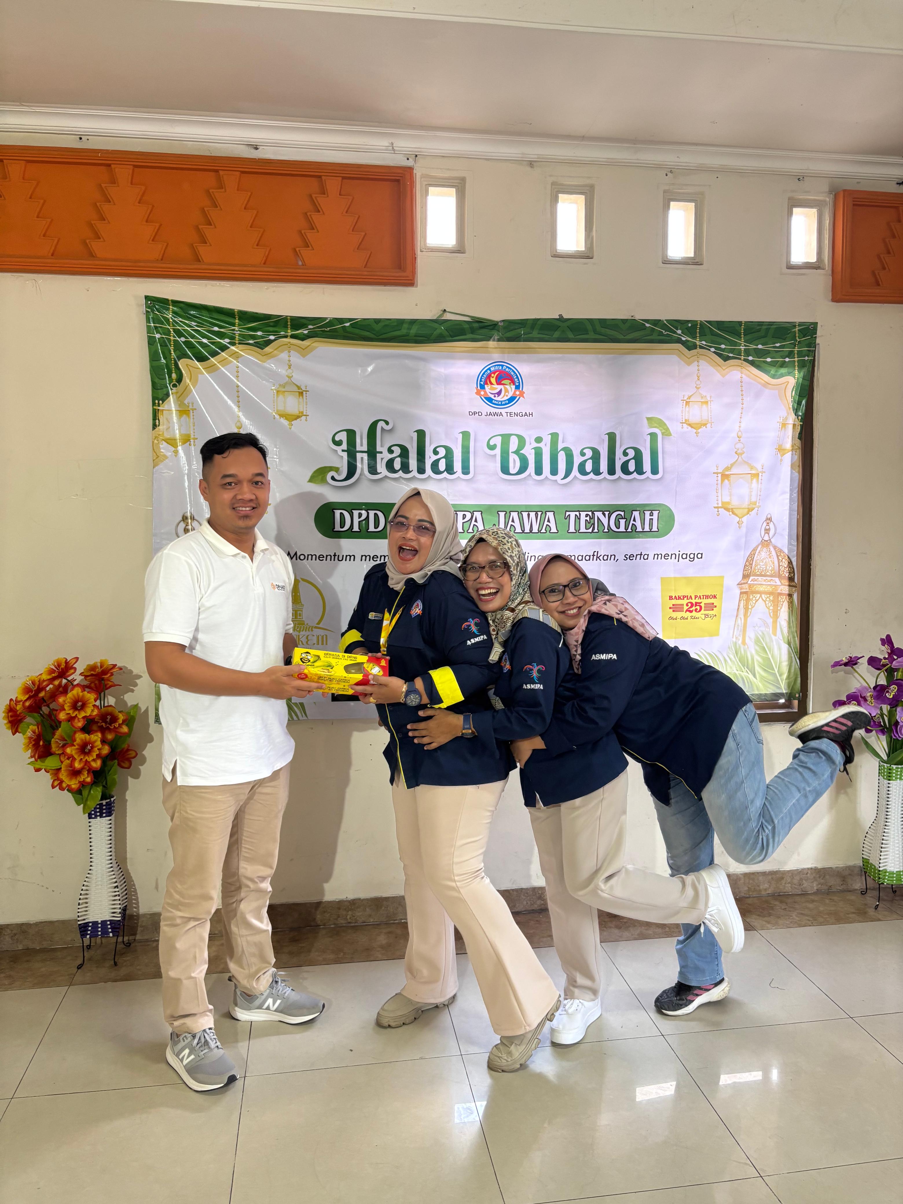 Halal bihalal DPD ASMIPA JATENG