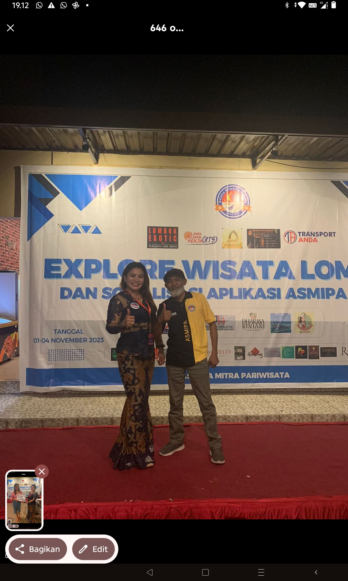 Even DPP dan DPD NTB