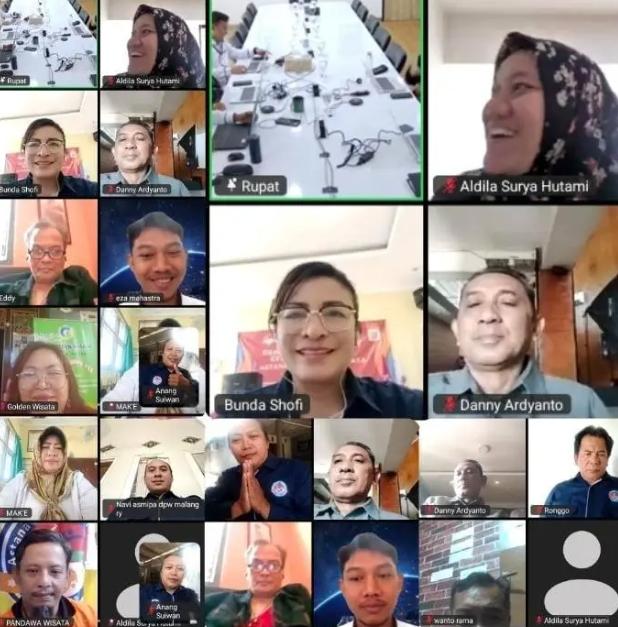 ASMIPA IKUTI ZOOM MEETING BERSAMA KPK RI 2025