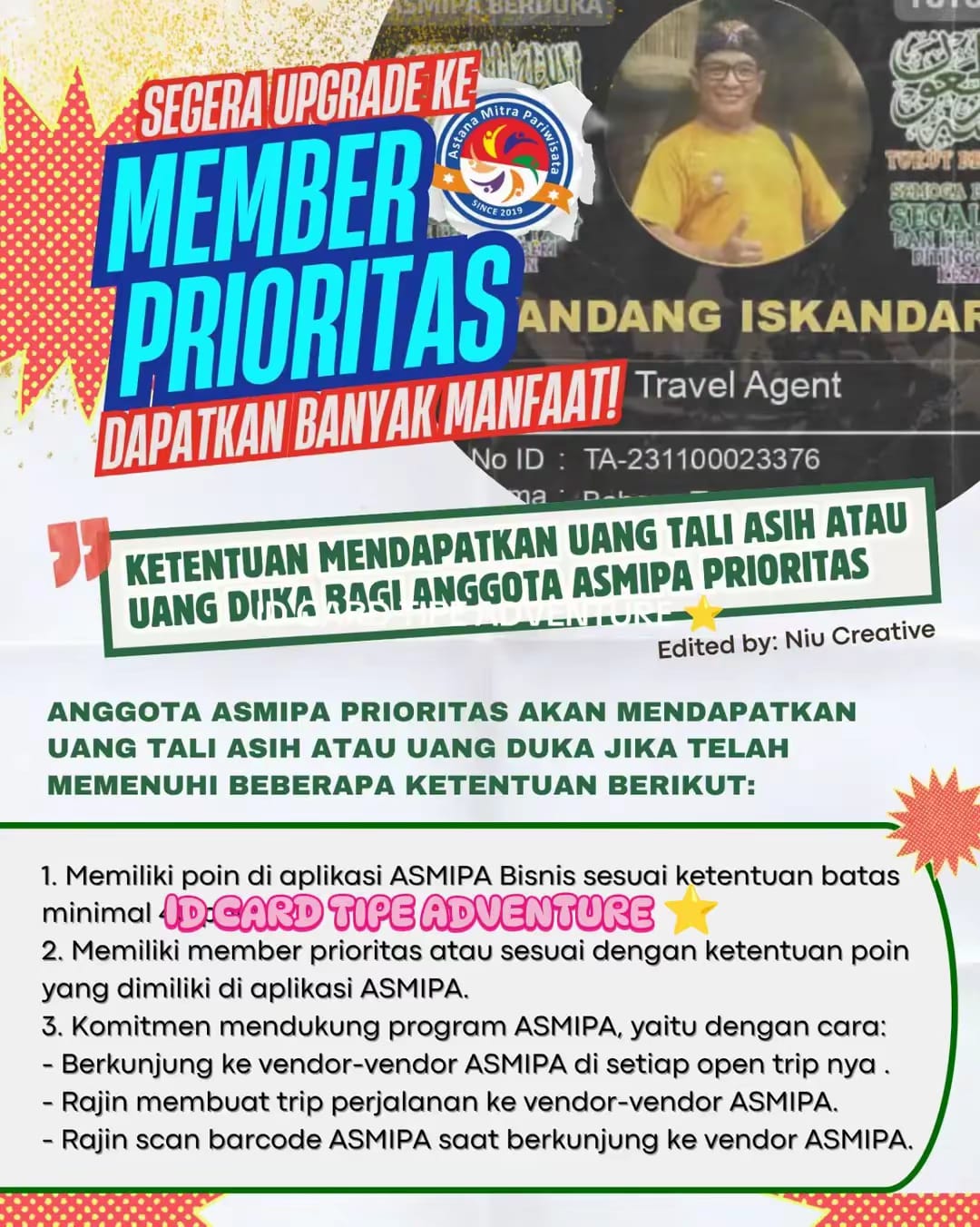 Keuntungan Bergabung Bersama Asmipa