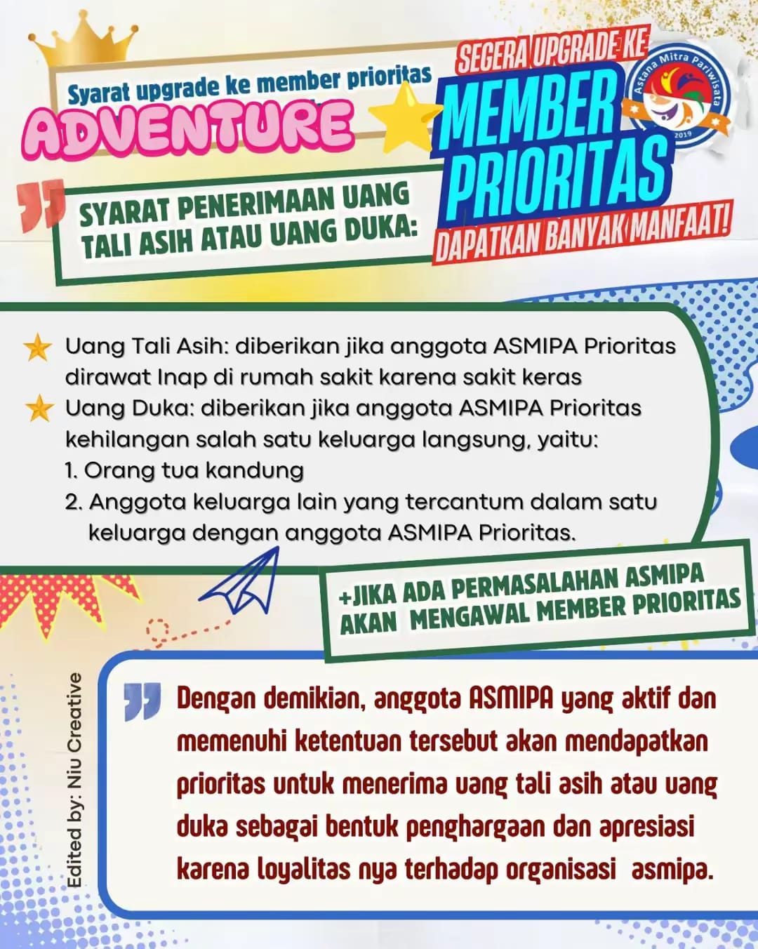 Keuntungan Bergabung Bersama Asmipa